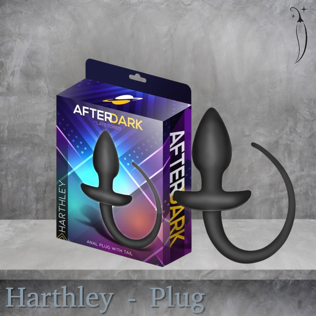 Plug anal AFTERDARK Harthley avec queue 16 cm x 3,2 cm