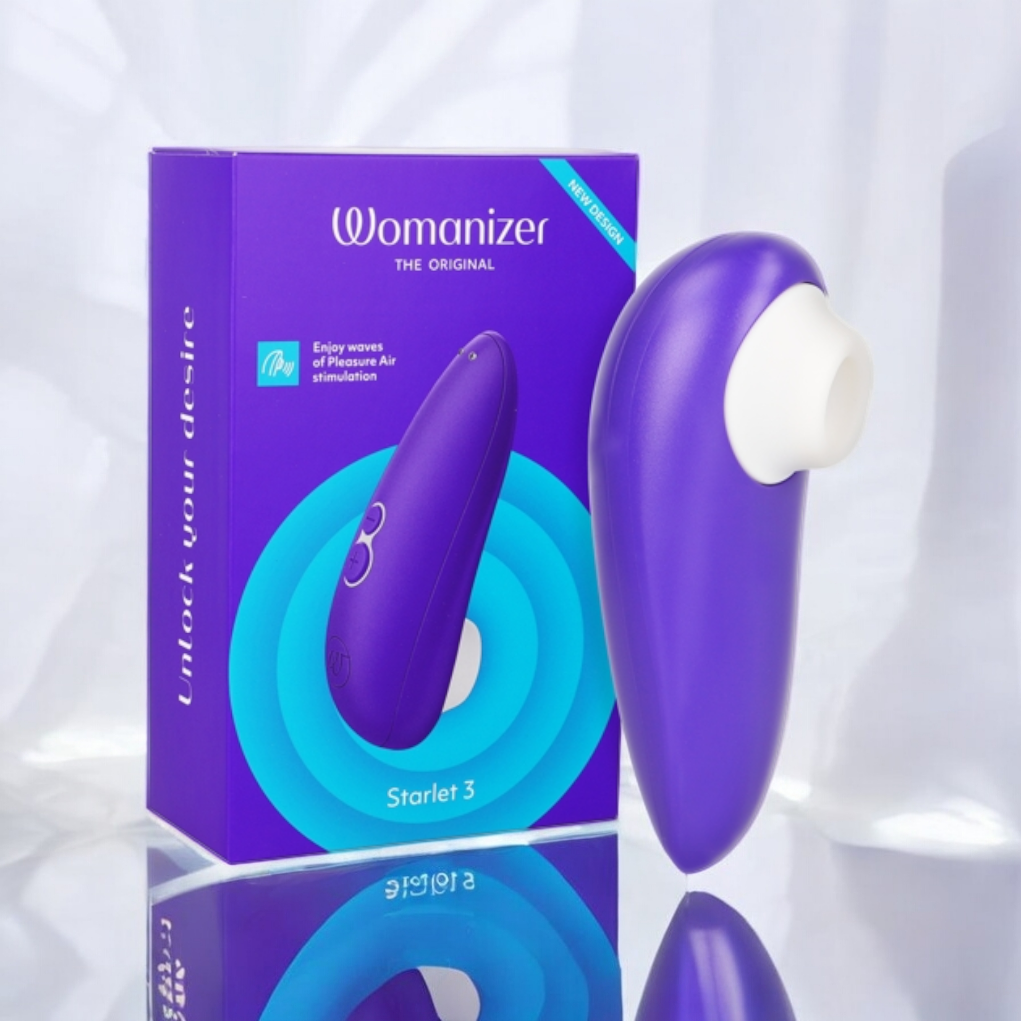 WOMANIZER - STARLET 3 STIMULATEUR CLITORIAL ROSE