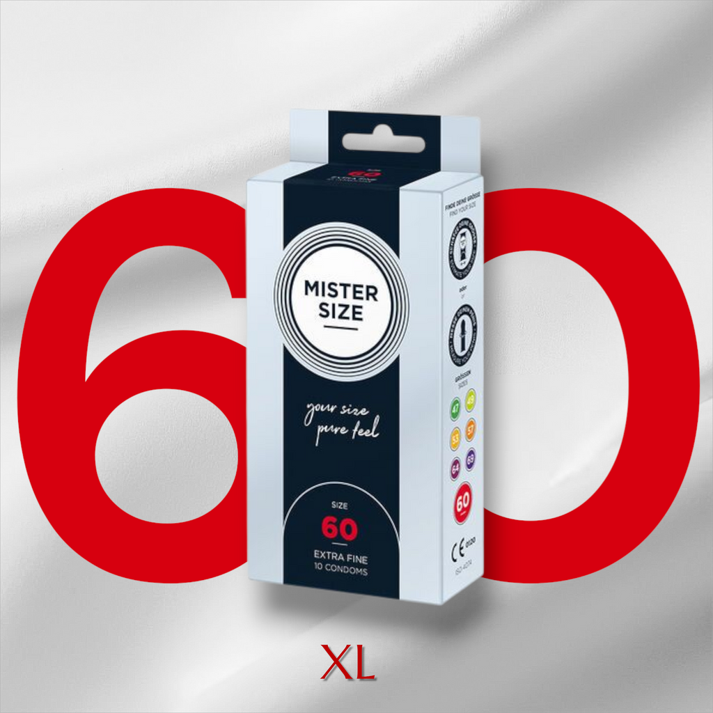 Mister Size - Préservatifs de XS à XXXL (10 unités)