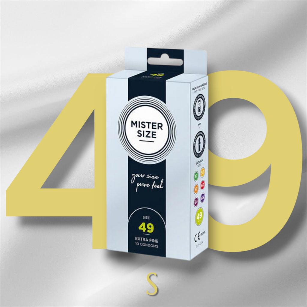 Mister Size - Préservatifs de XS à XXXL (10 unités)