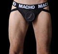 MACHO  - Jockstrap Lycra noir