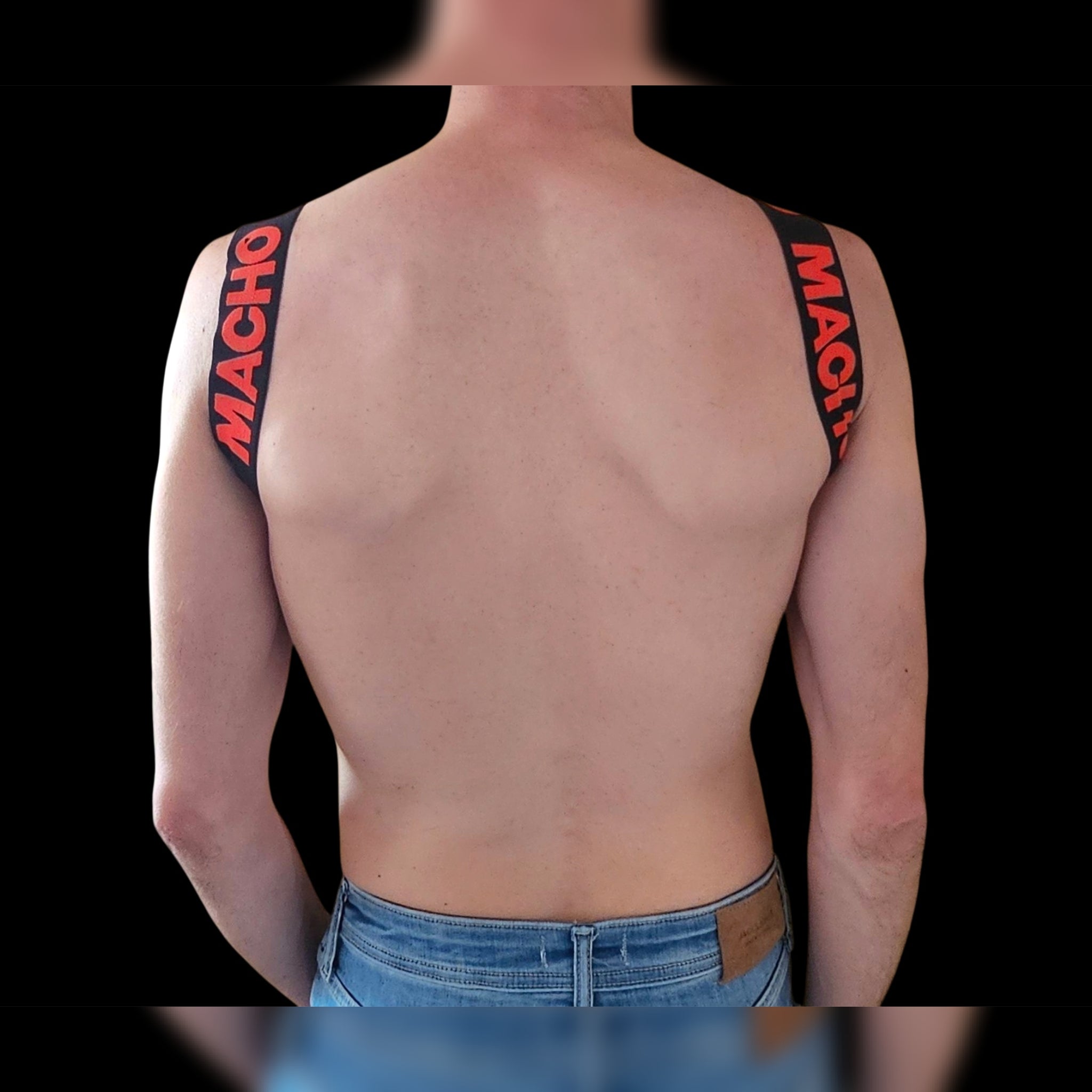 MACHO UNDERWEAR - Harnais H Rouge