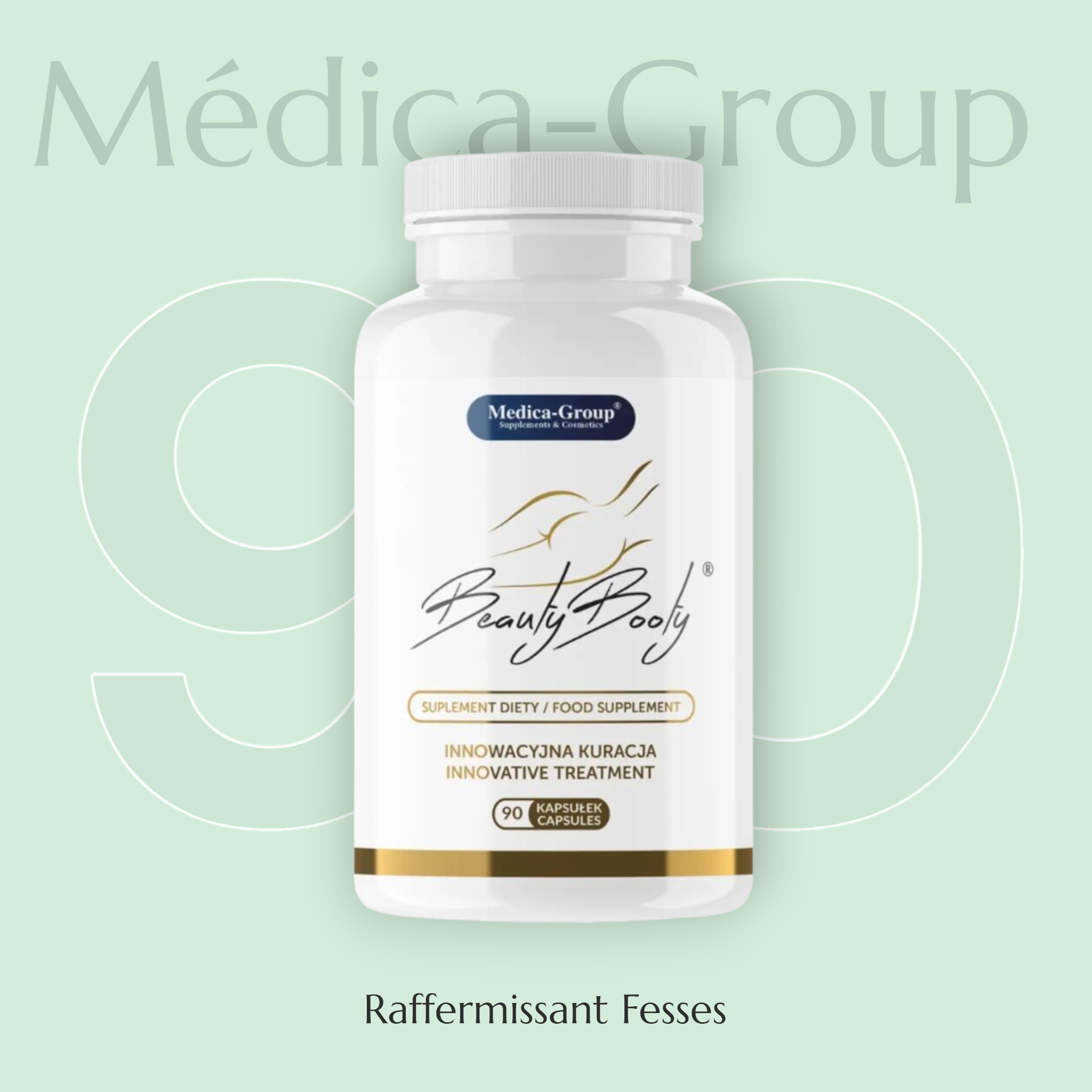 Médica Group - BeautyBooty Raffermissant Fesses 90 Capsules