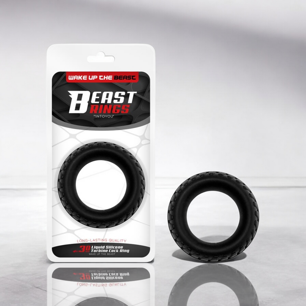 BEAST RINGS - Cockring Turbine silicone liquide
