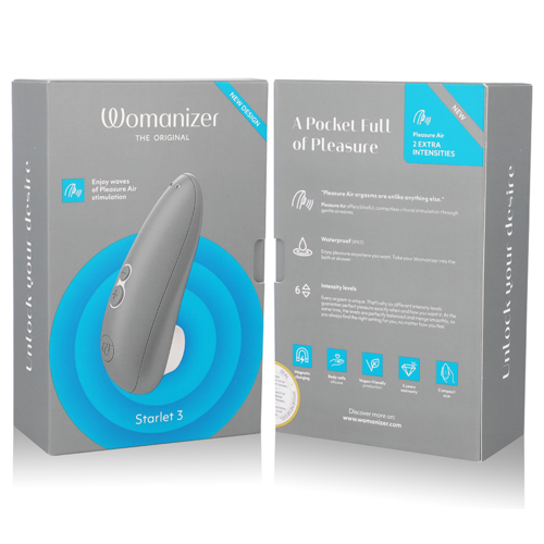 WOMANIZER - STARLET 3 STIMULATEUR CLITORIAL ROSE