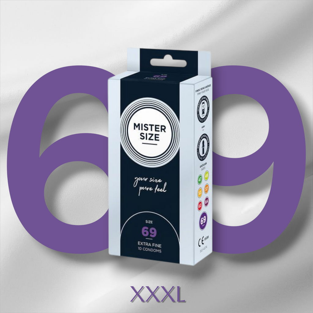Mister Size - Préservatifs de XS à XXXL (10 unités)