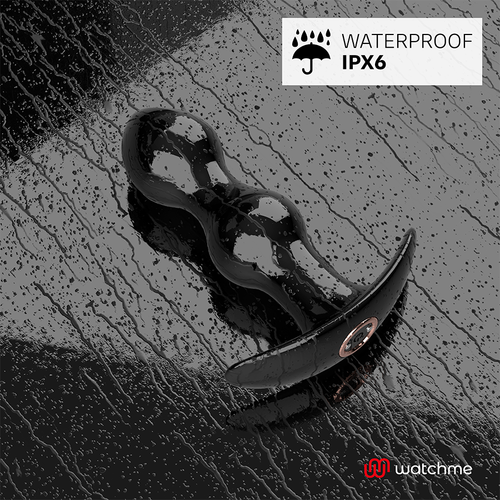 ANBIGUO - Watchme Télécommande Plug Vibrateur Anal Tiberio