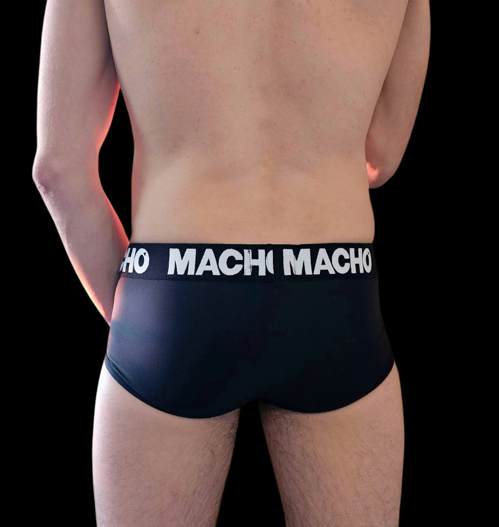 MACHO - Slip brief noir