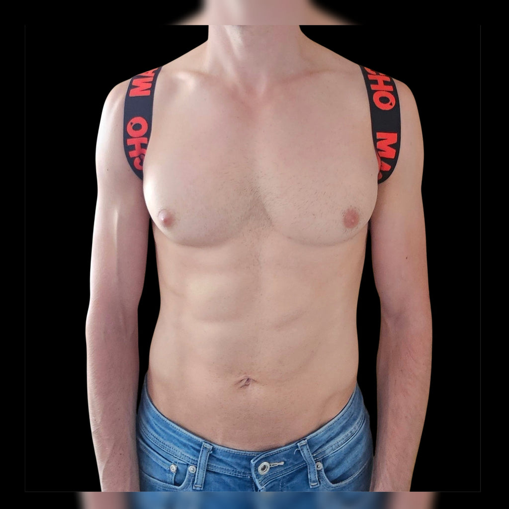 MACHO UNDERWEAR - Harnais H Rouge