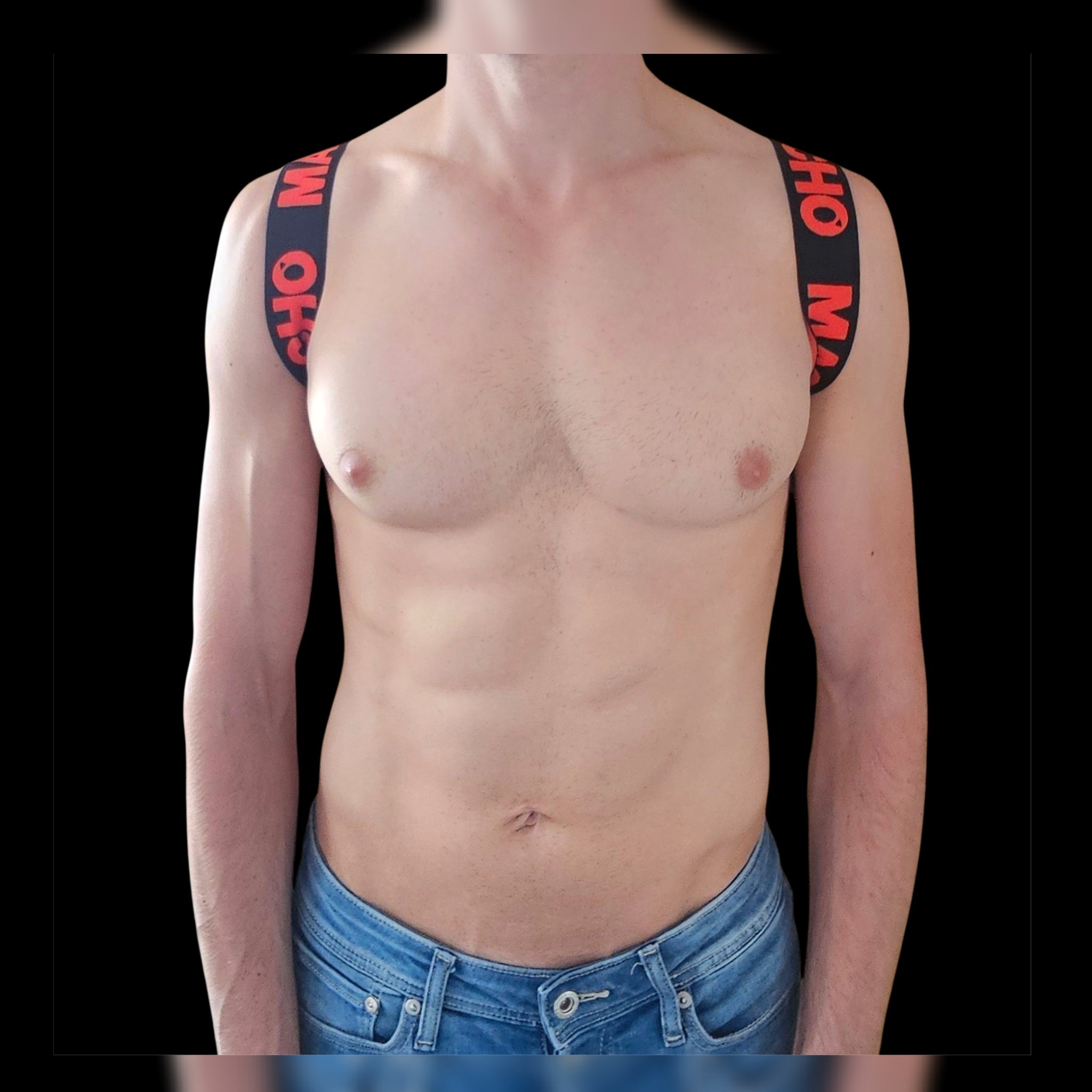 MACHO UNDERWEAR - Harnais H Rouge