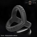 INTENSE - CARSON Cockring double silicone noir