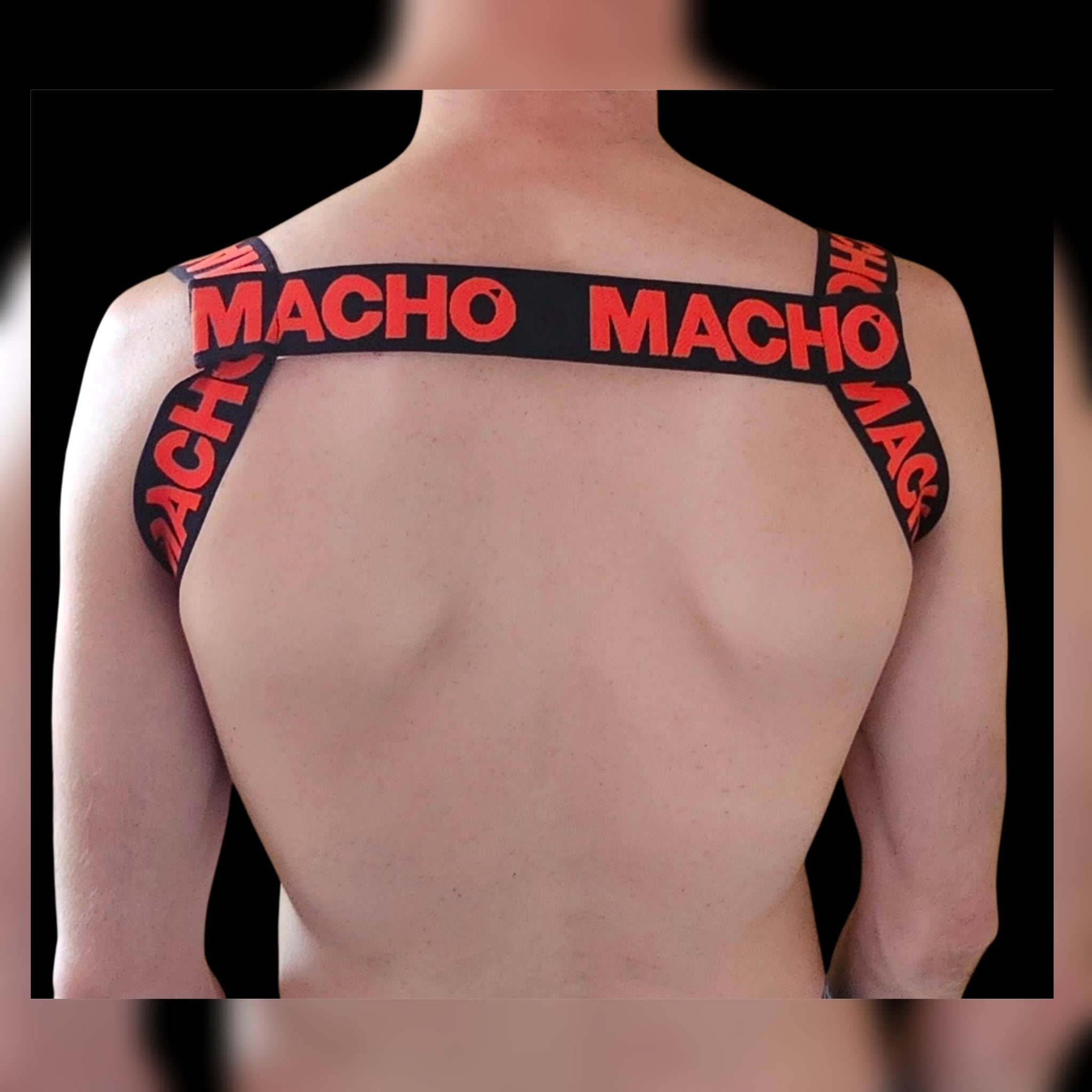 MACHO UNDERWEAR - Harnais H Rouge