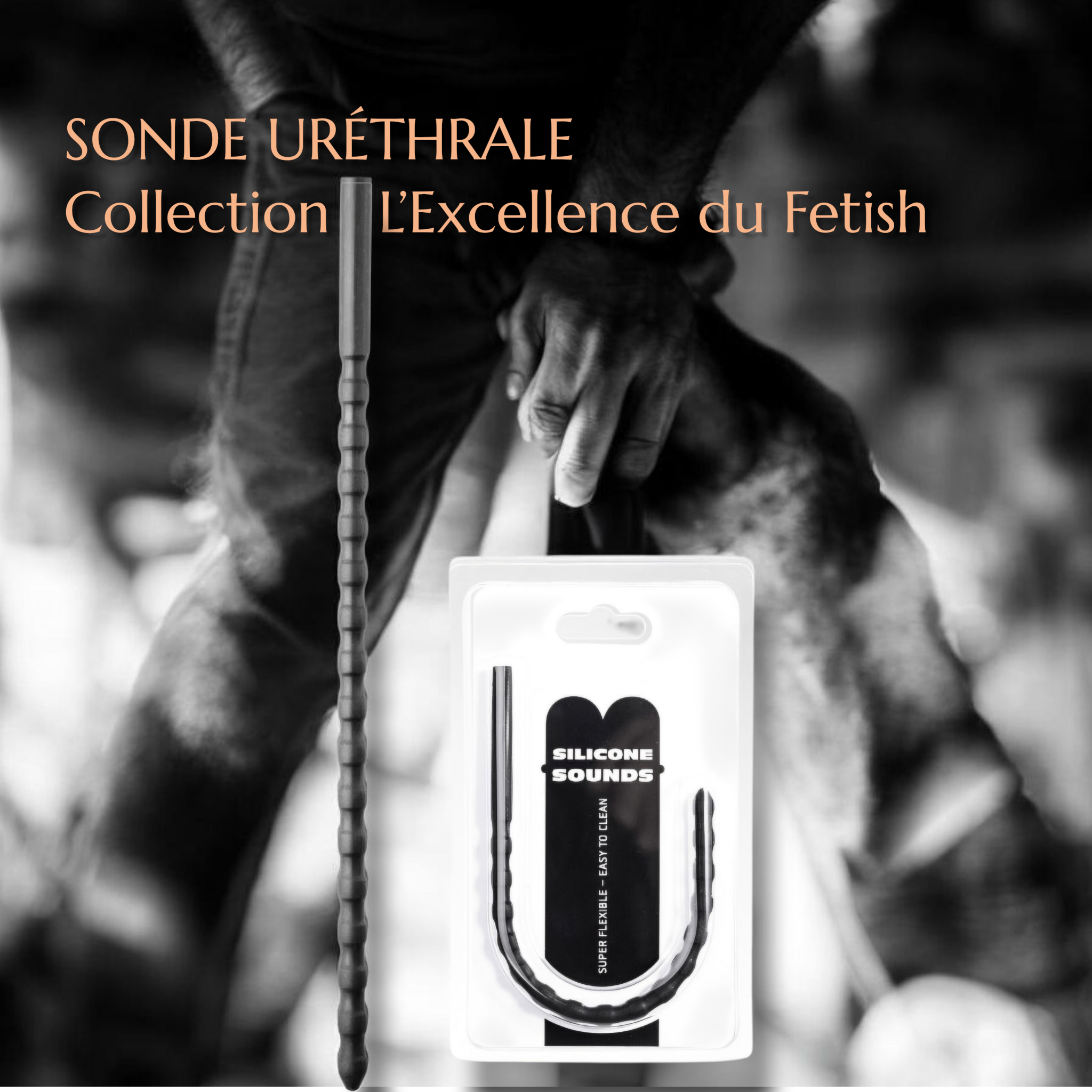 Sonde Uréthrale – Silicone noir