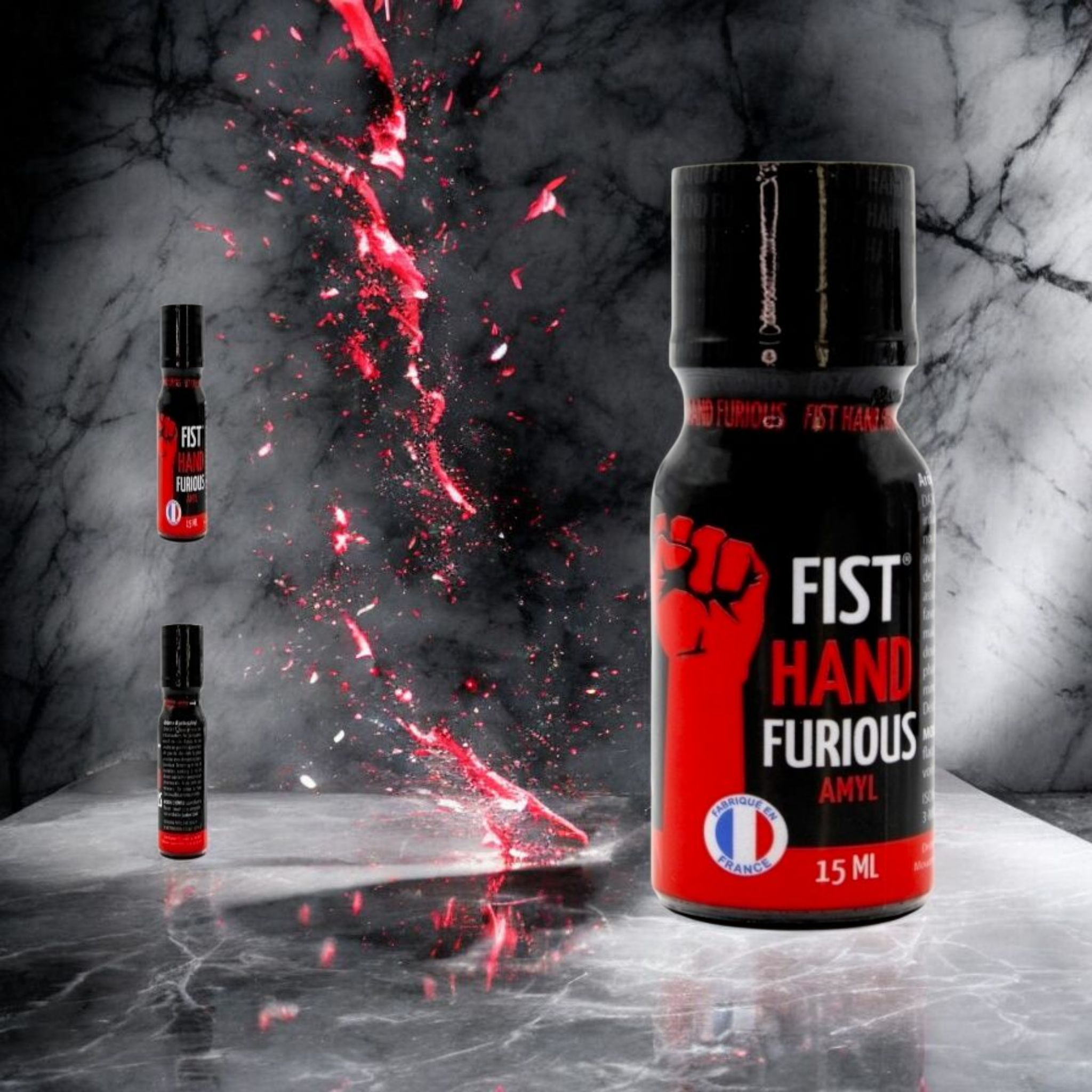 Lot de 3 Poppers Fist Hand Furious – Propyl, Amyl & Propyl-Amyl