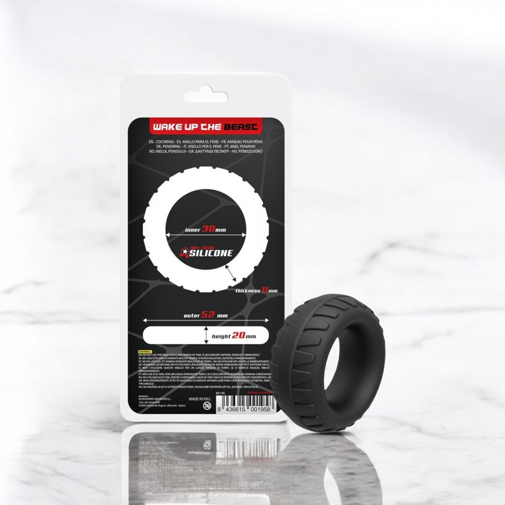 BEAST RINGS - Cockring Turbine silicone liquide