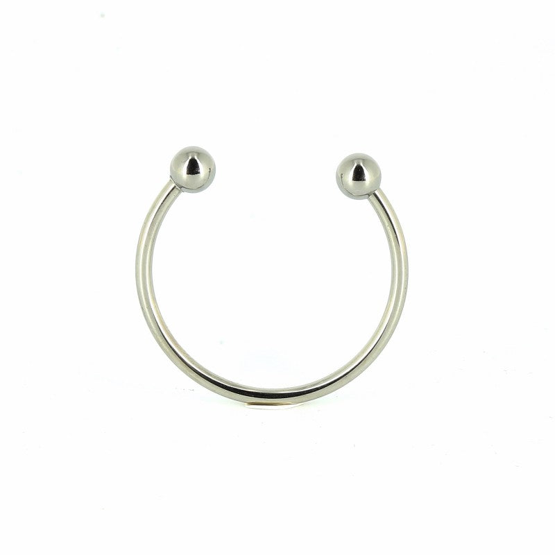 Cockring ouvert 40 mm avec billes – Modèle S