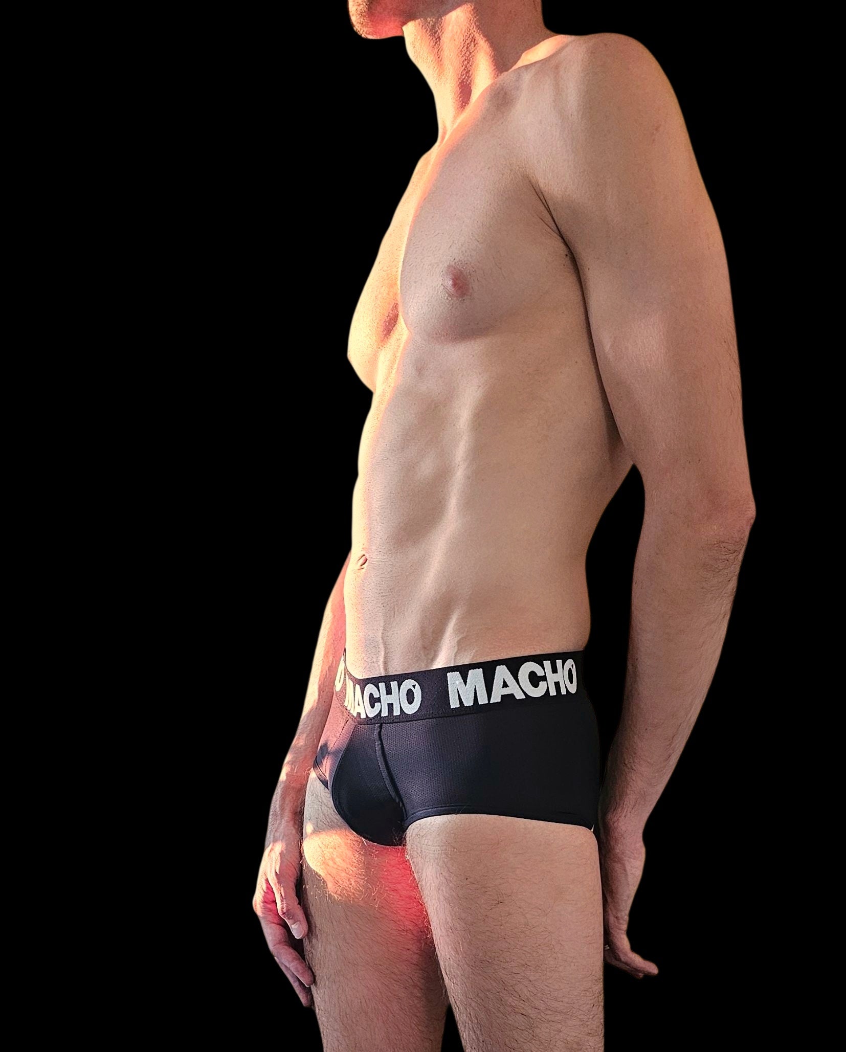 MACHO - Slip brief noir