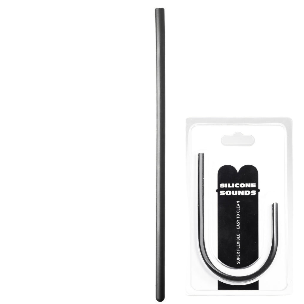 Sonde urétral en silicone noir