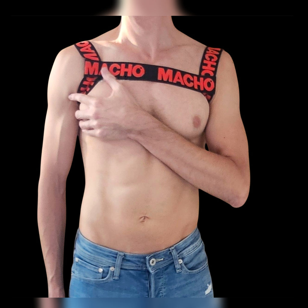 MACHO UNDERWEAR - Harnais H Rouge